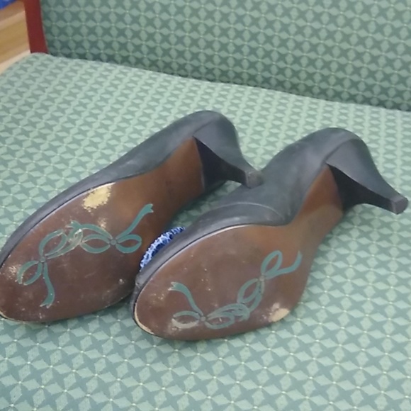 Poetic License Embellished Peep toe Booties - Picture 3 of 7